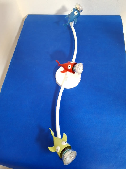 Fiskelampe med tre spot